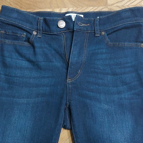 LOFT petite size 2 dark denim skinny stretch Jeans - Picture 3 of 5
